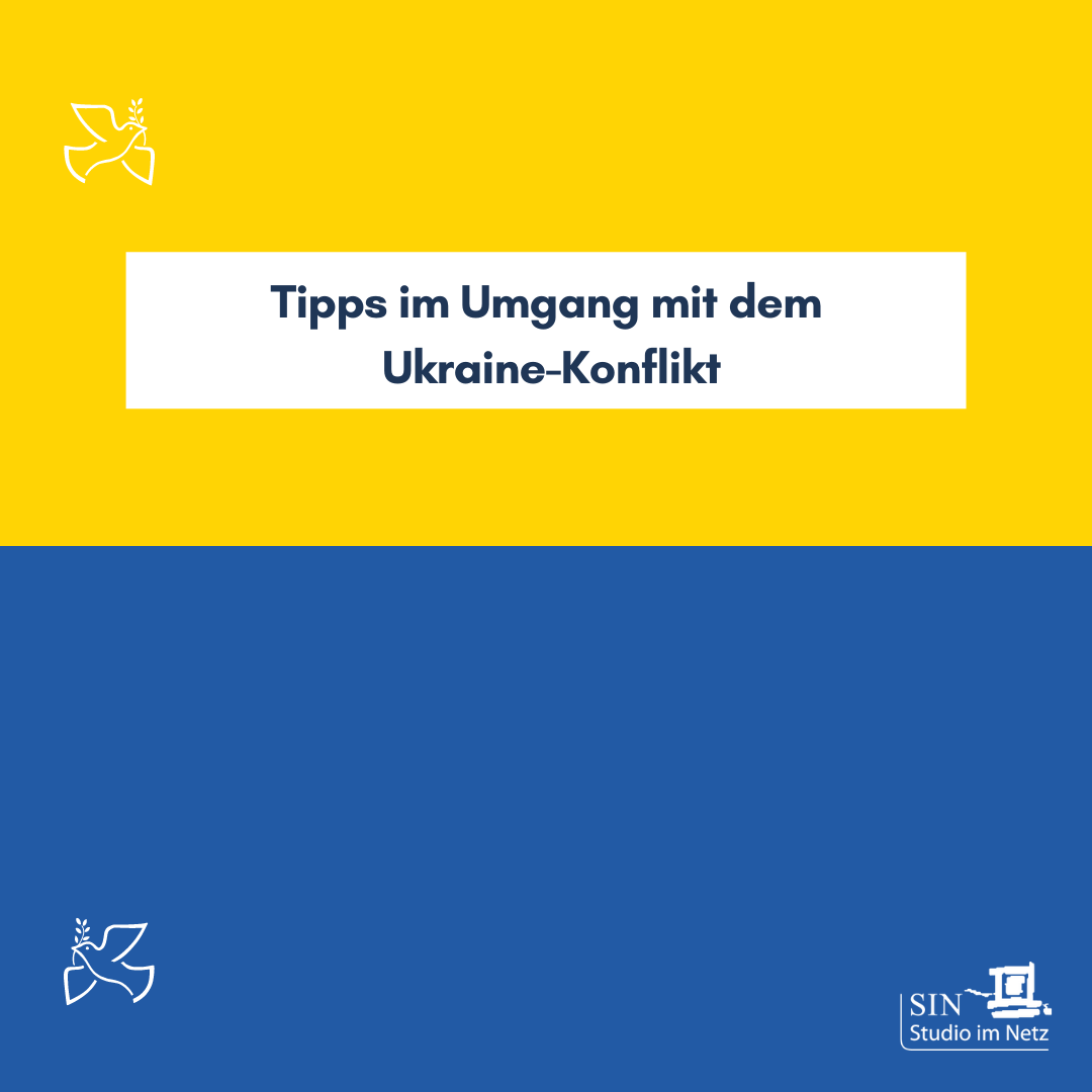 Tipps zum Umgang mit Kindern hinsichtlich des Ukraine-Konflikts Logo