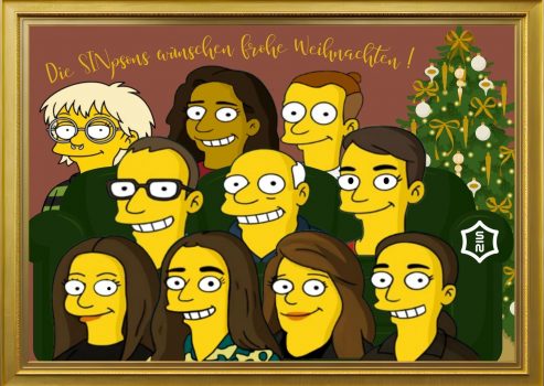 Die SINpsons wünschen fröhliche Weihnachten