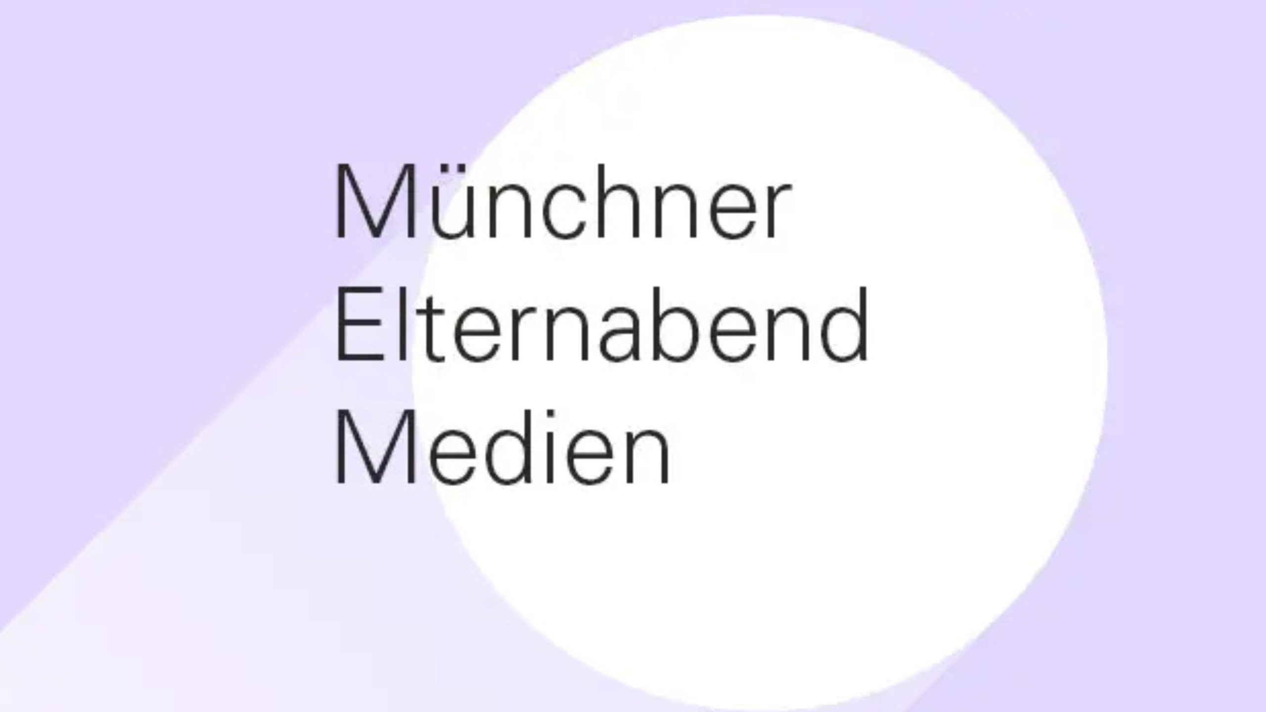 Münchner Elternabend Medien Logo